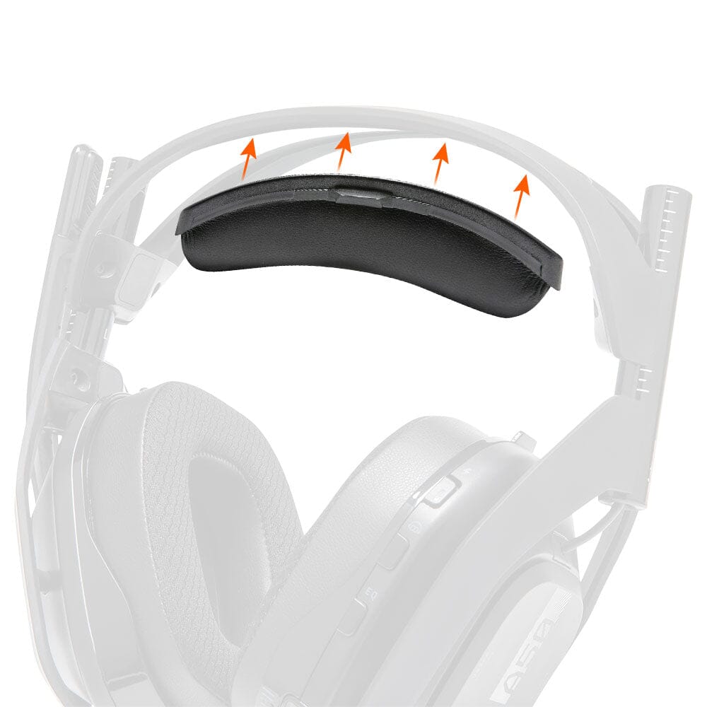 Astro A50 Headband replacement with memory foam and PU leather for Astro A50 Gen 4, Gen 5, and A50X headsets.