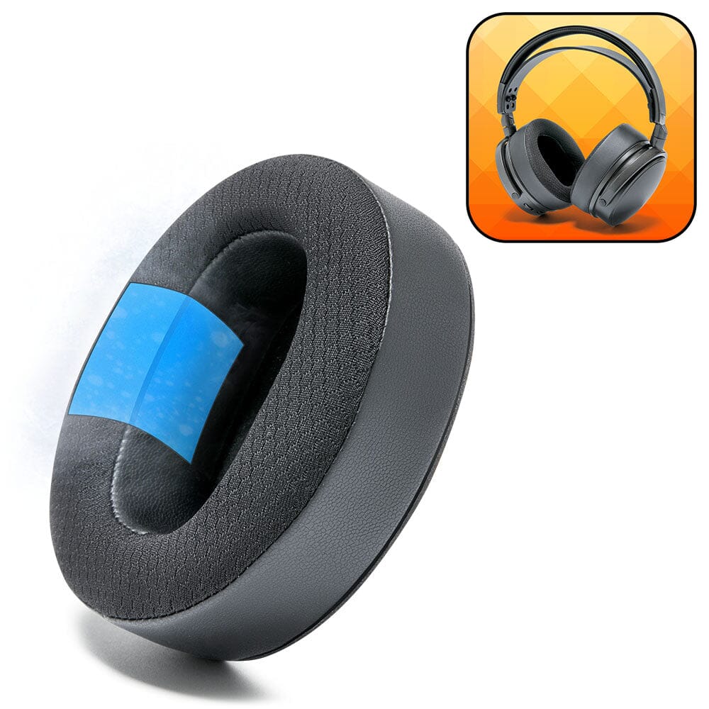 Audeze Maxwell earpads with WC FreeZe cooling gel for enhanced comfort and sound, compatible with Audeze Maxwell headphones.