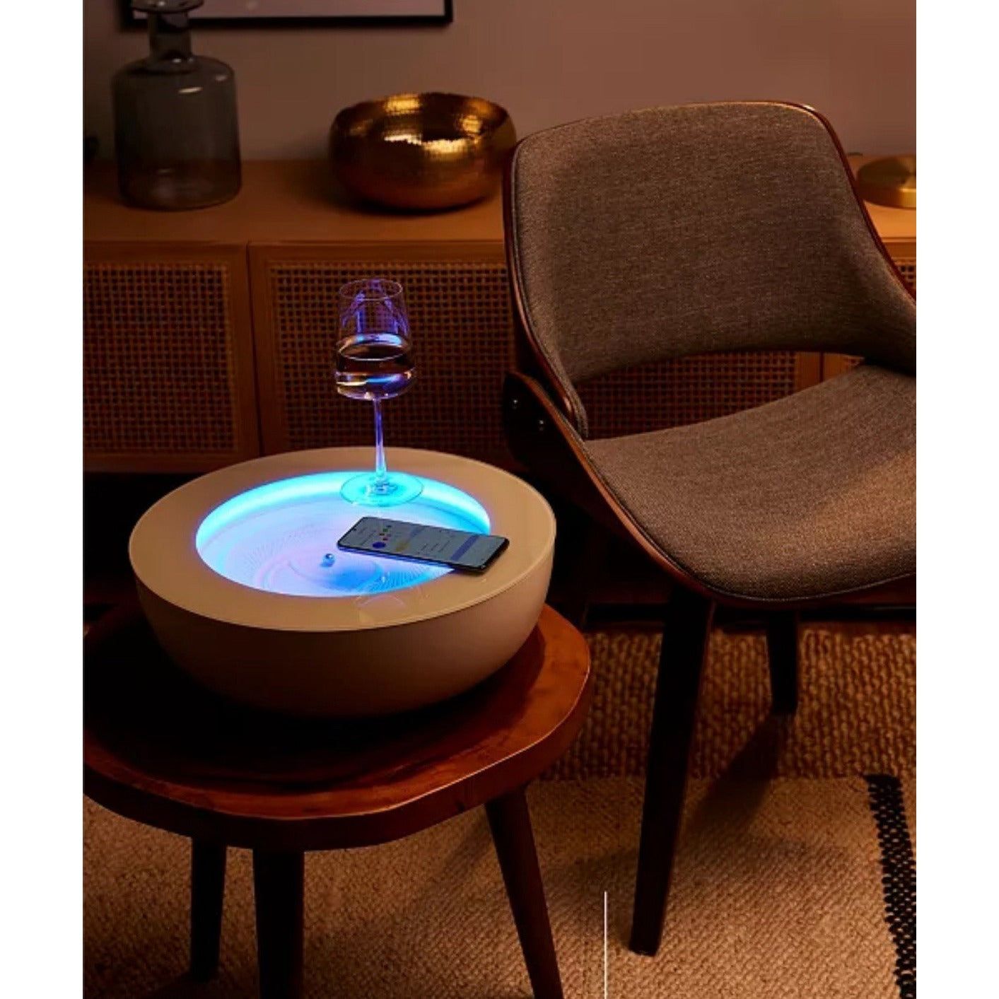 HoMedics drift 16" Meditation Sand Table - Cream (ST-300-CE)