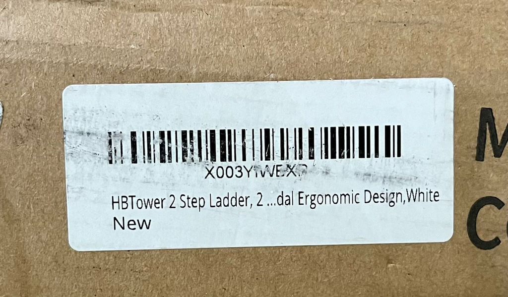 HBTower Step Ladder, 2 Step Stool for Adults, 2 Step Ladder Folding Step Stool with Cushioned Handle, 330 lbs Capacity,Step Ladder with Wide Anti-Slip - Selzalot