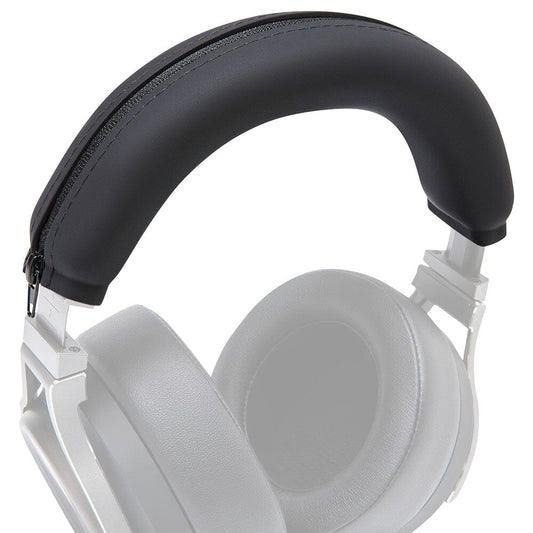 Black silicone headband cover for Corsair Virtuoso Headphones providing protection and customization.