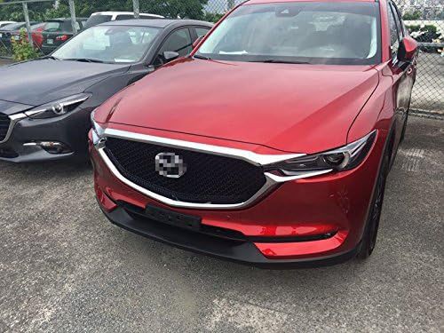 Beautost for Mazda 2017 2018 2019 2020 2021 2022 2023 2024 CX-5 CX5 Chrome Front Hood Grill Cover Bonnet Trim - Selzalot