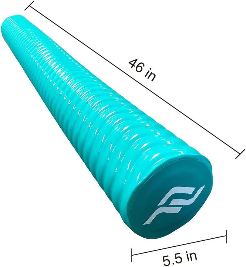 IMMERSA Jumbo Swimming Pool Noodles, Premium Soft Water-Based Vinyl Coating and UV Resistant Foam Noodles for Swimming and Floating, Lake Floats, Pool - Selzalot