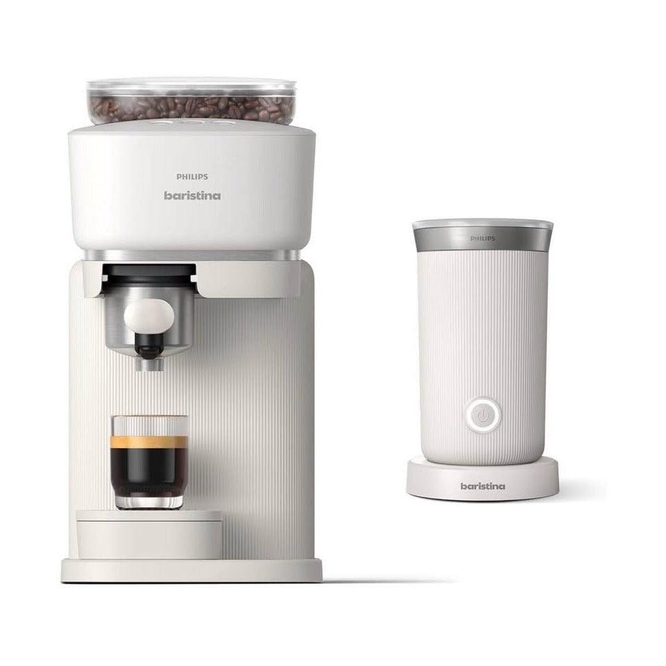 Used Philips Baristina Espresso Machine with milk frother compact coffee maker