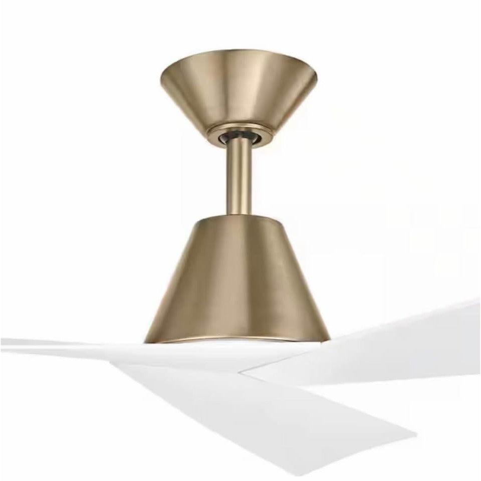 Home Decorators Collection Easton 52 in. Indoor/Outdoor Bronze with Matte White Blades Ceiling Fan w