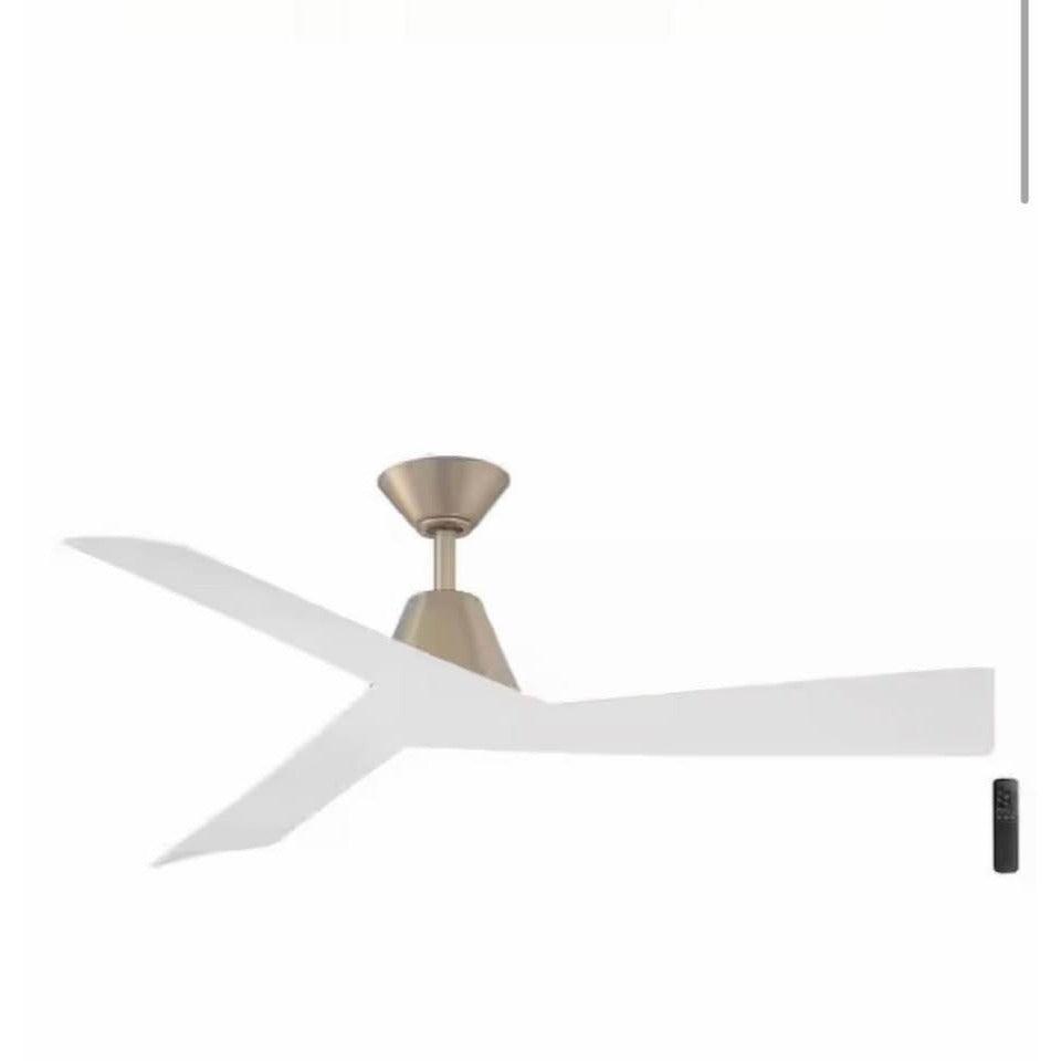 Home Decorators Collection Easton 52 in. Indoor/Outdoor Bronze with Matte White Blades Ceiling Fan w