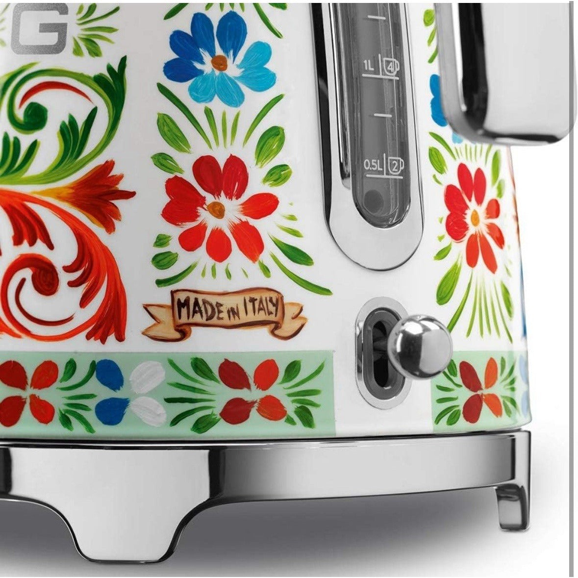 SMEG Dolce & Gabbana Sicily Is My Love Electric Kettle KLF03DGUS 1.7L USED!!