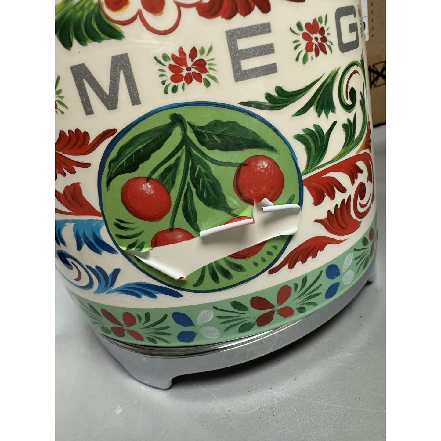 SMEG Dolce & Gabbana Sicily Is My Love Electric Kettle KLF03DGUS 1.7L USED!!