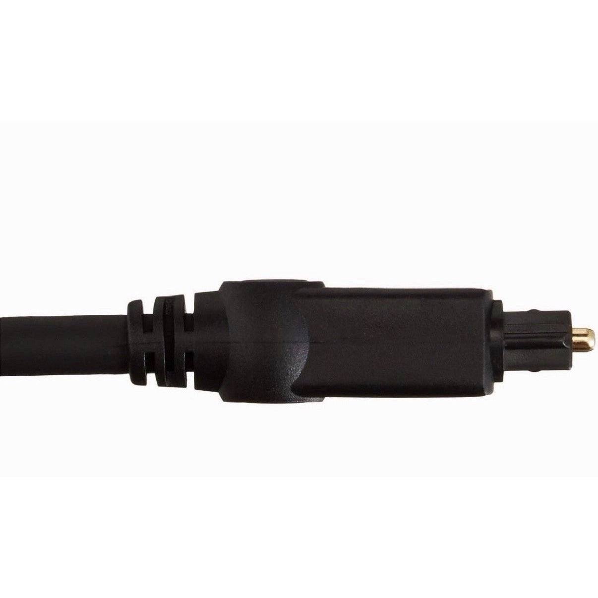 Digital Optical Audio Toslink Cable for Sound Bar, TV - 9.8 Feet 3 Meters
