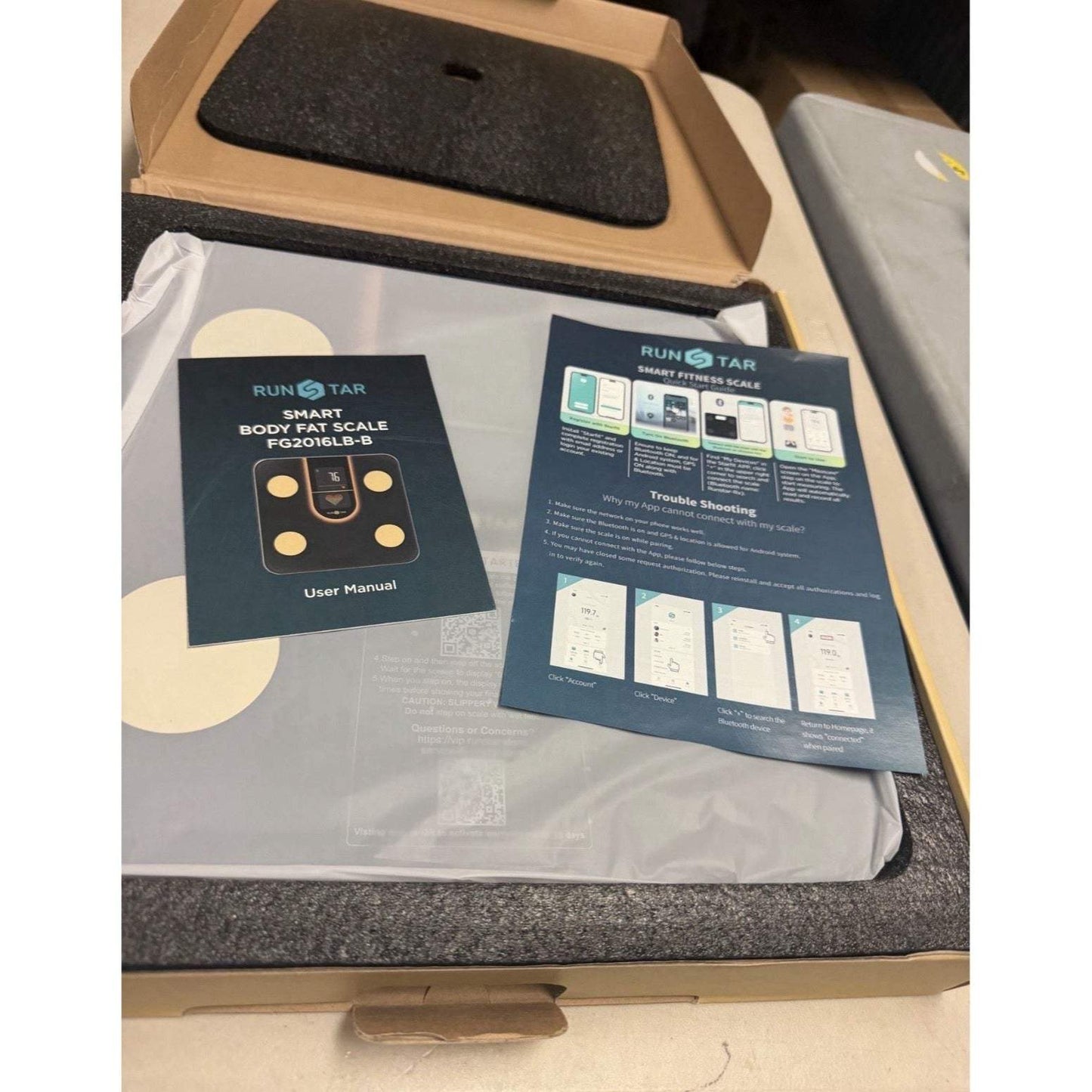 Body Weight Scale - Smart Scale with 8-in-1 VA Display - High Precision