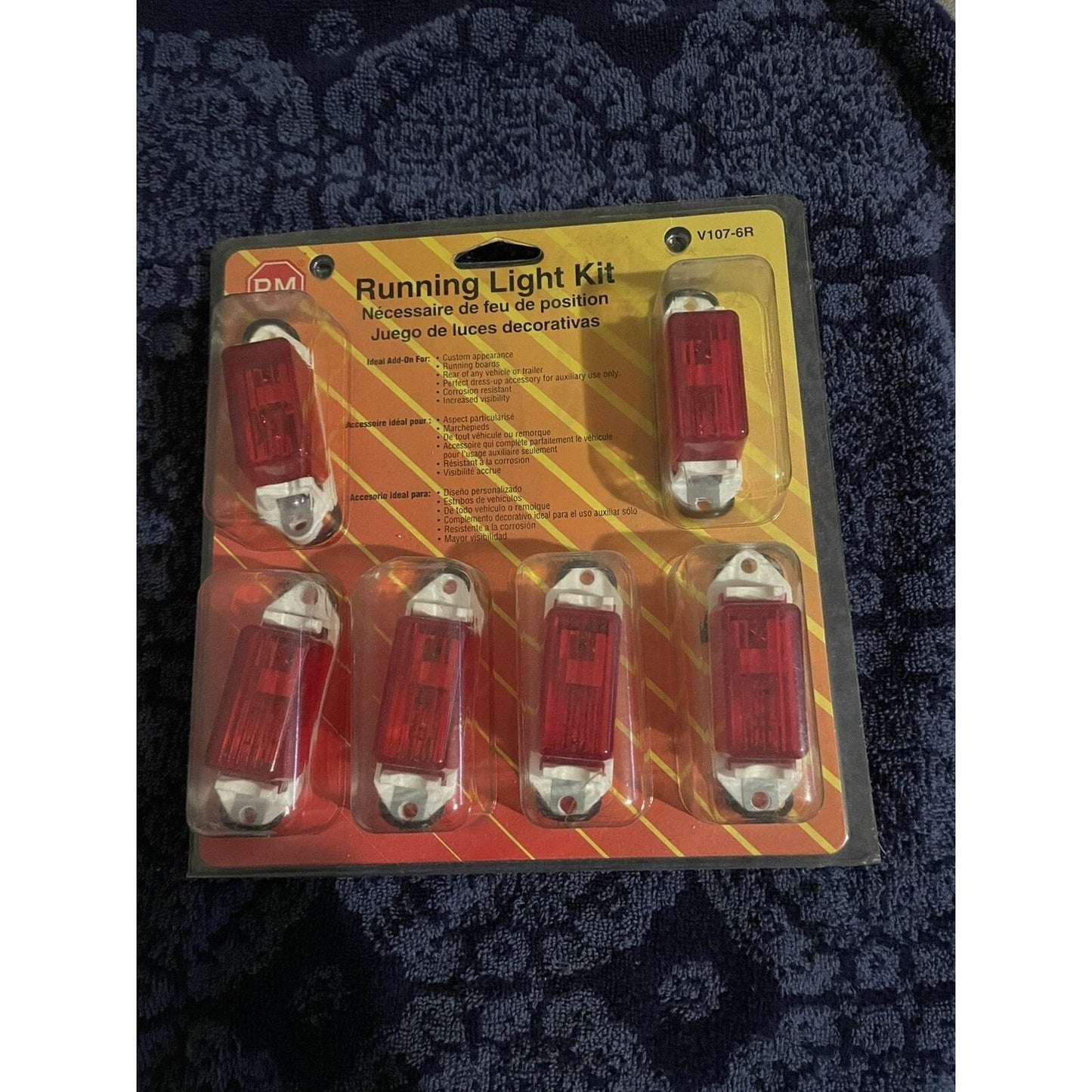 V107 6R Running Light Kit Red NEW.
