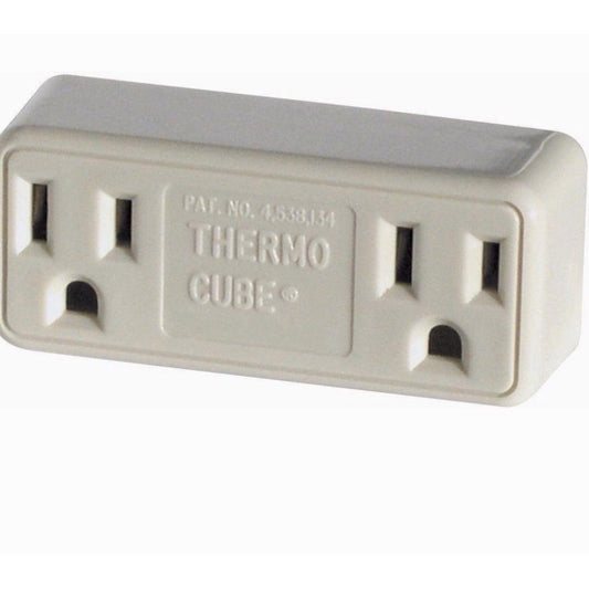Farm Innovators TC-3 Thermo Cube Electric Outlet with thermostatic control for temperature-based power usage