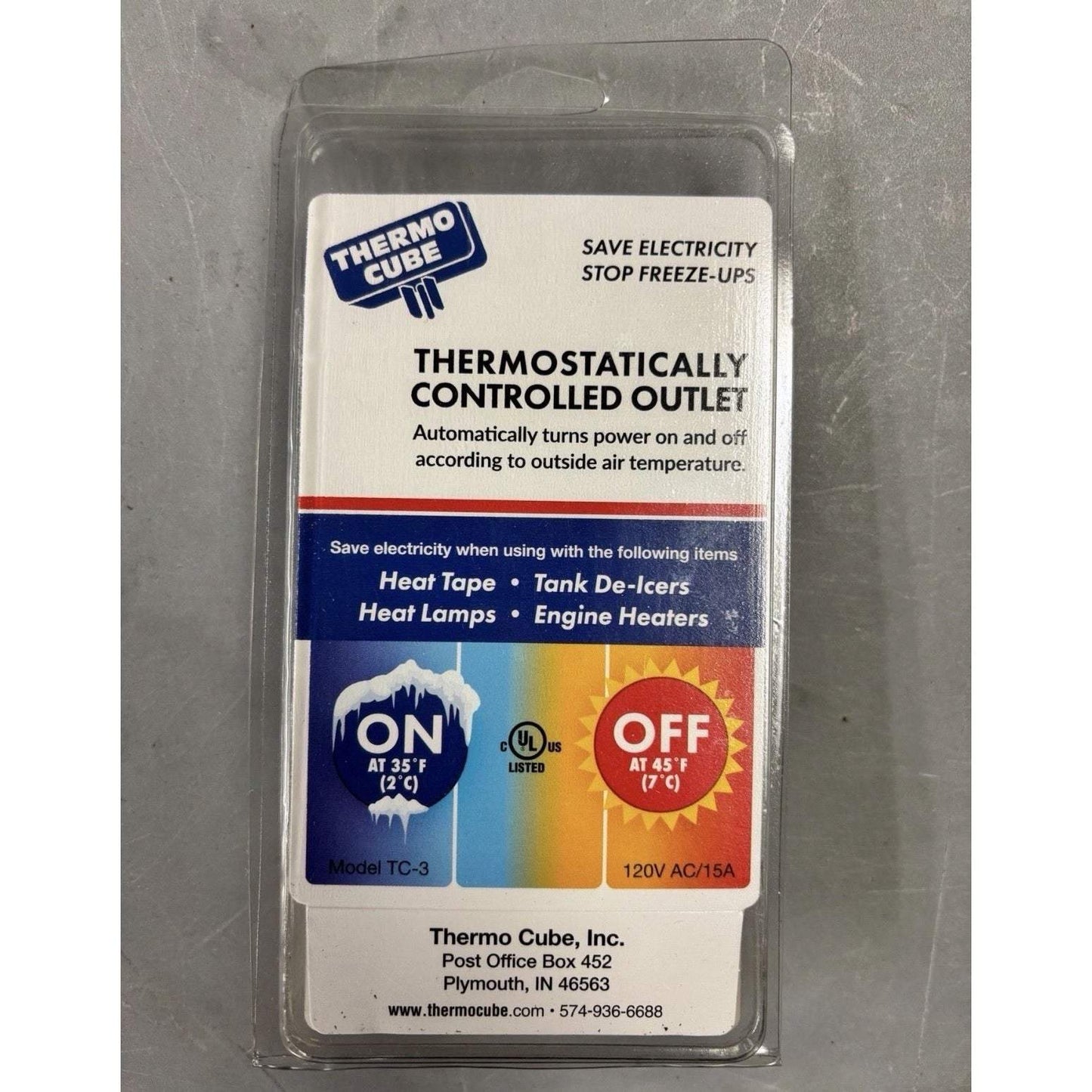 Farm Innovators TC-3 Thermo Cube Electric Outlet