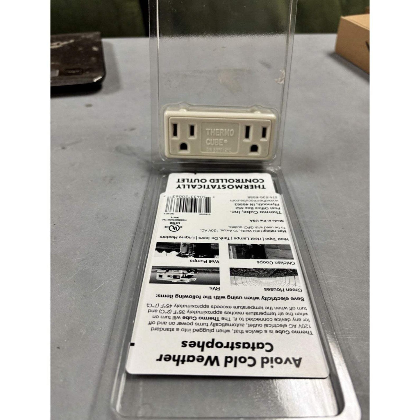 Farm Innovators TC-3 Thermo Cube Electric Outlet