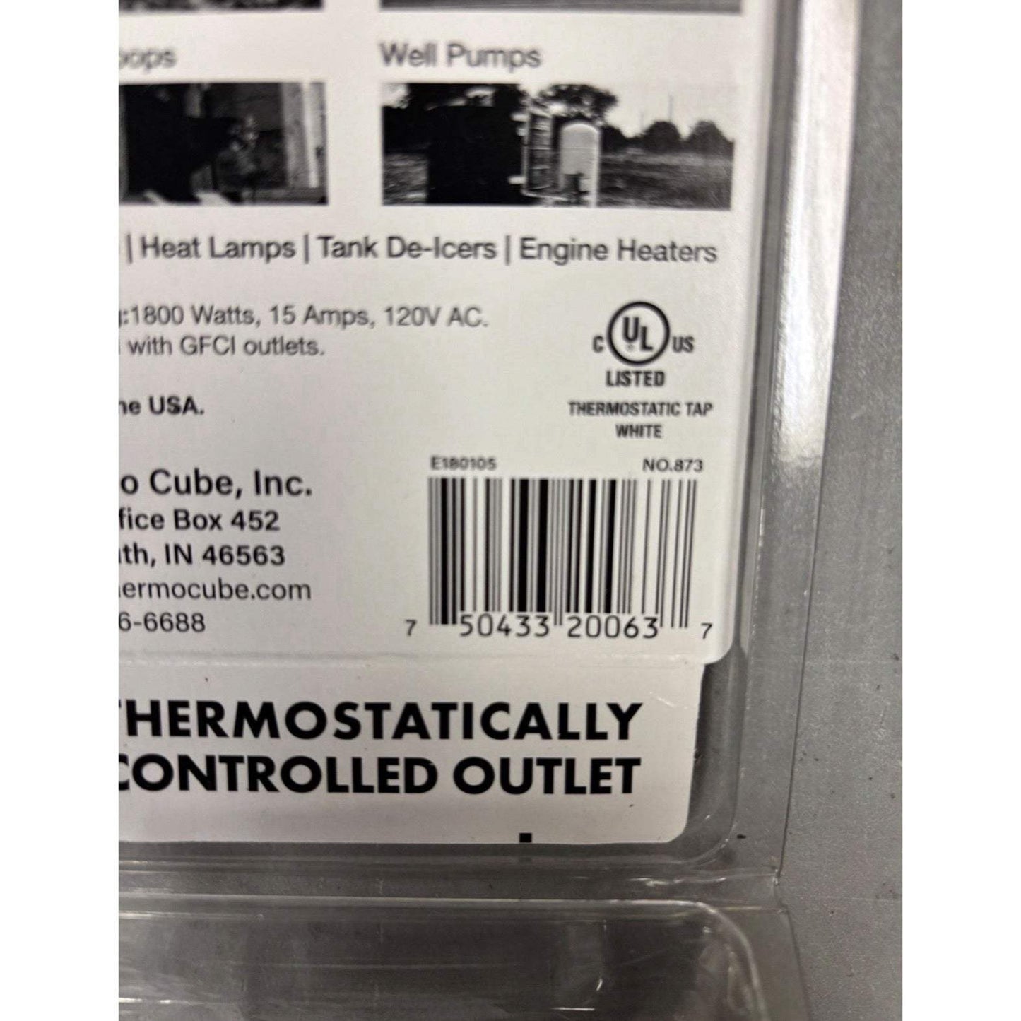 Farm Innovators TC-3 Thermo Cube Electric Outlet