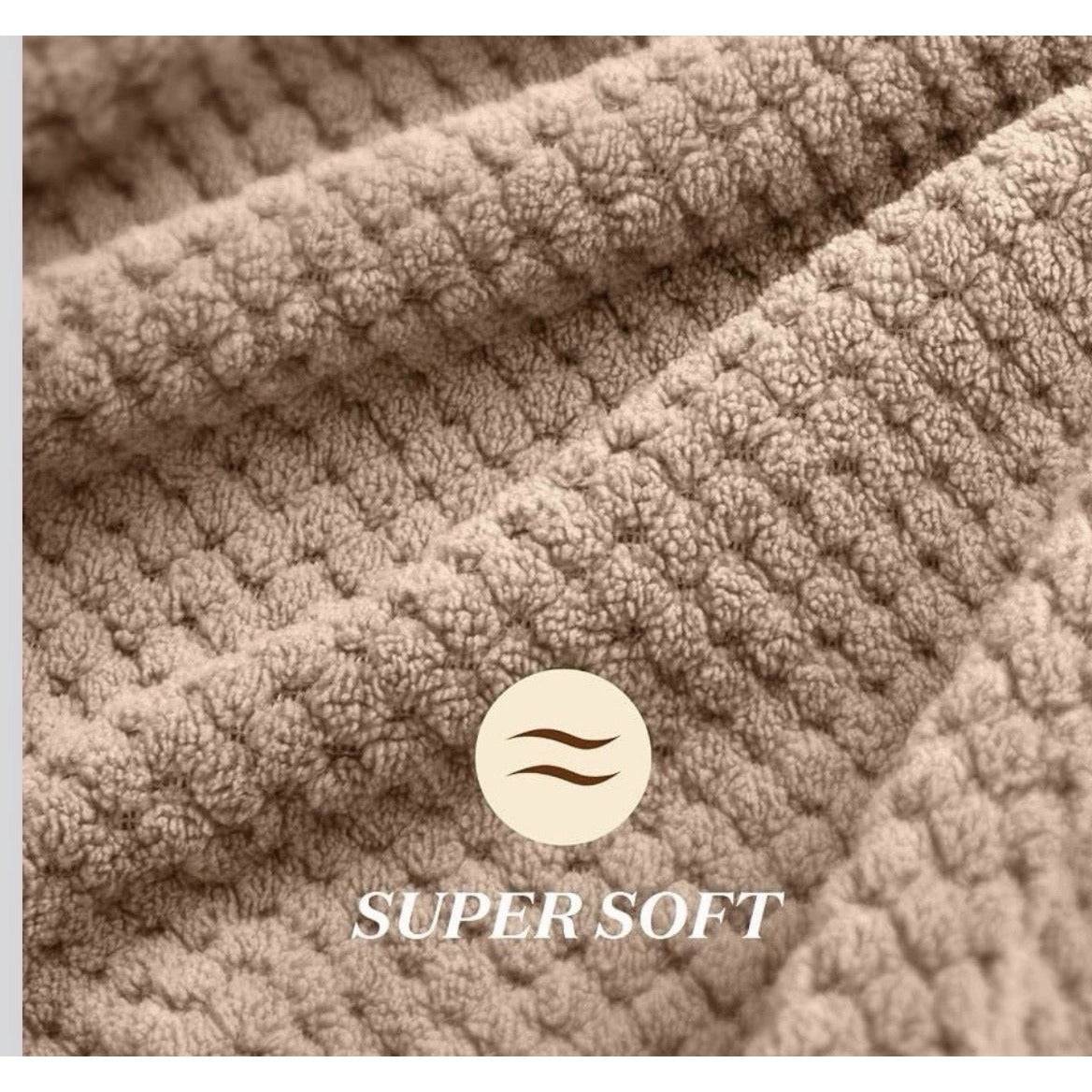 YFONG Large Hair Towel Wrap for Women, Super Absorbent Microfiber Hair Towel