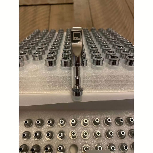 510 empty cartridges box of 100 with tips, AC1014-B model.
