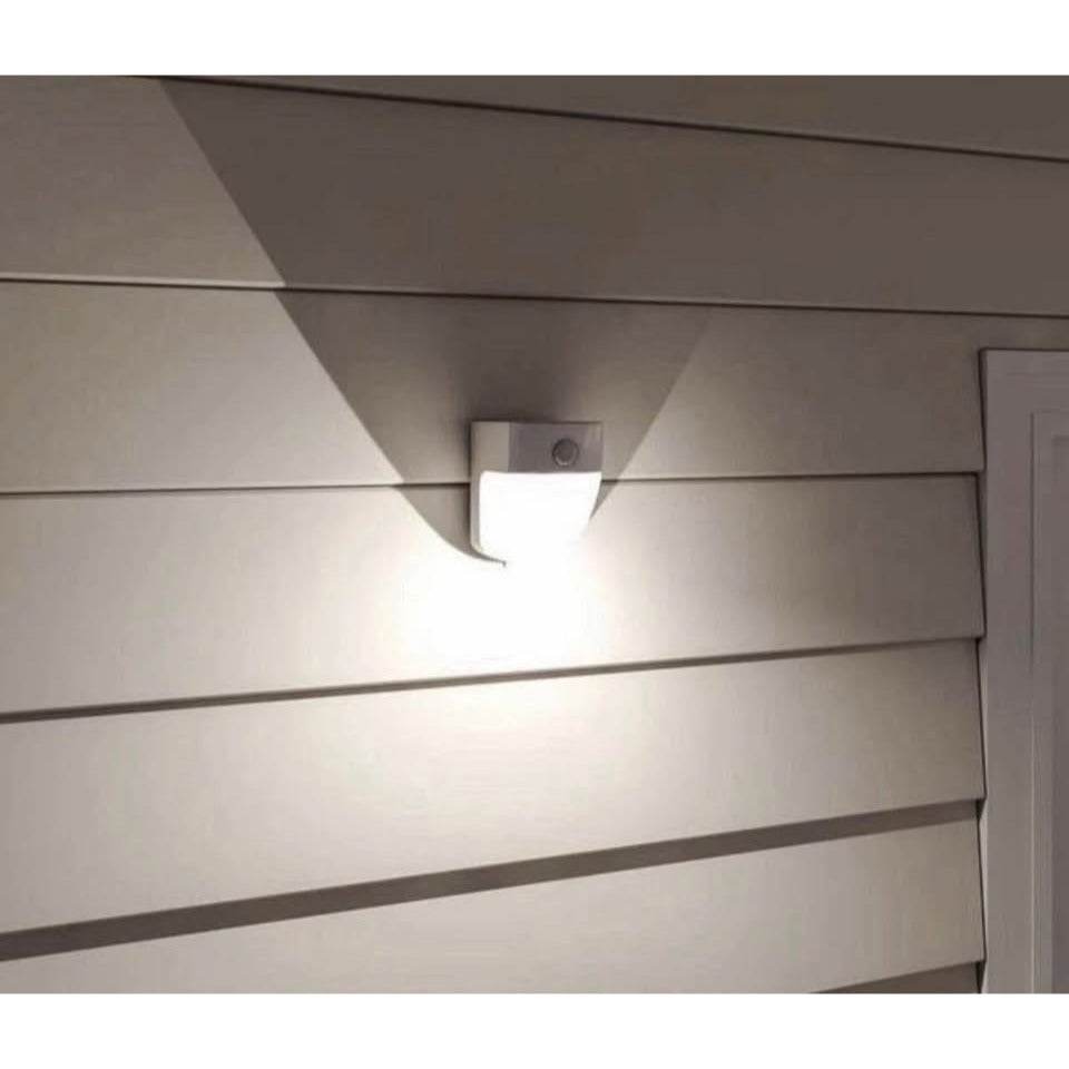 Halo120-Degree White Motion Activated Sensor Outdoor Solar