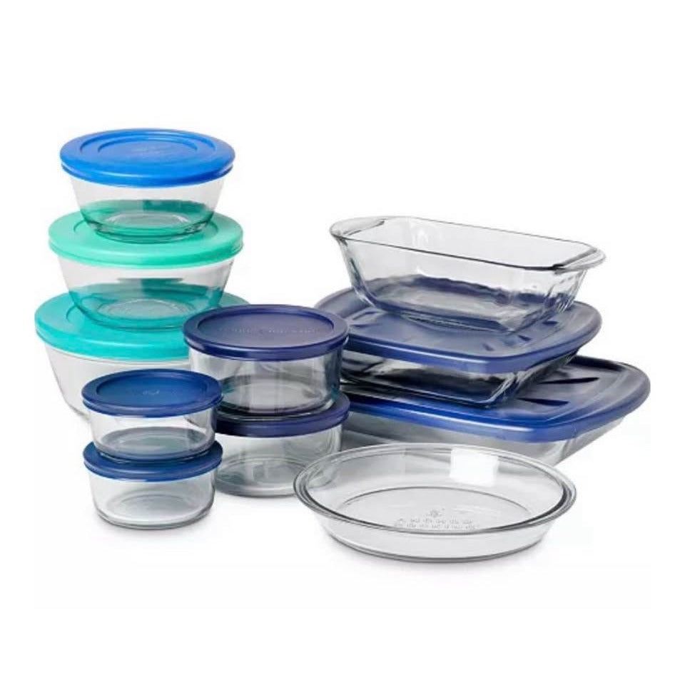 Anchor Hocking20-Piece Bake, Store & Mix Set