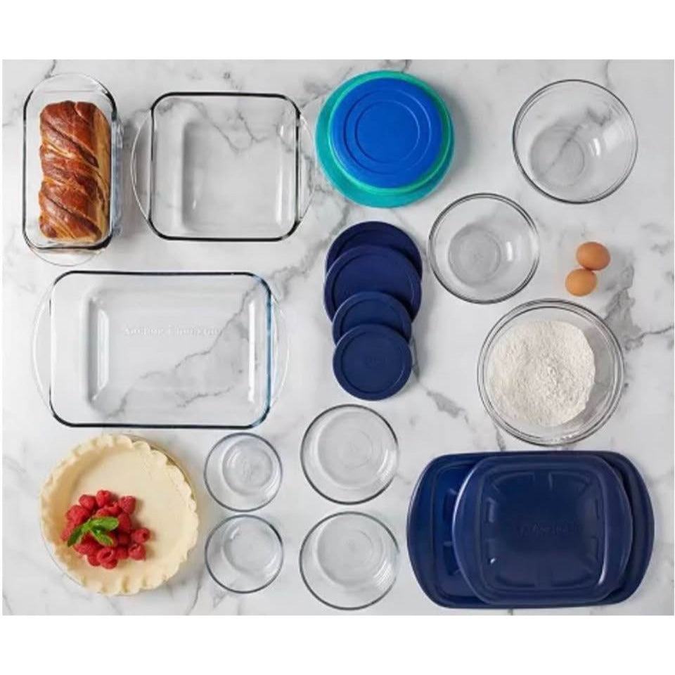 Anchor Hocking20-Piece Bake, Store & Mix Set