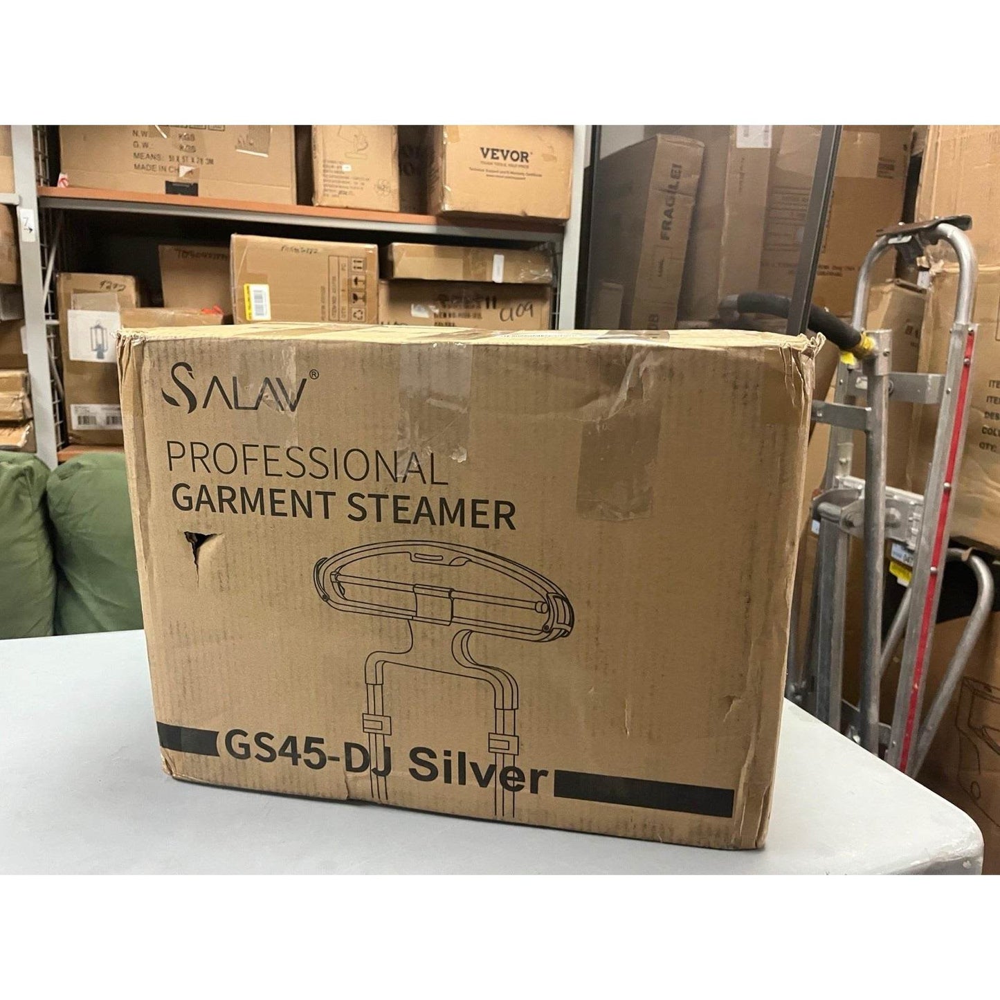 SALAV GS45-DJ Silver Garment Steamer Open Box – Professional Series