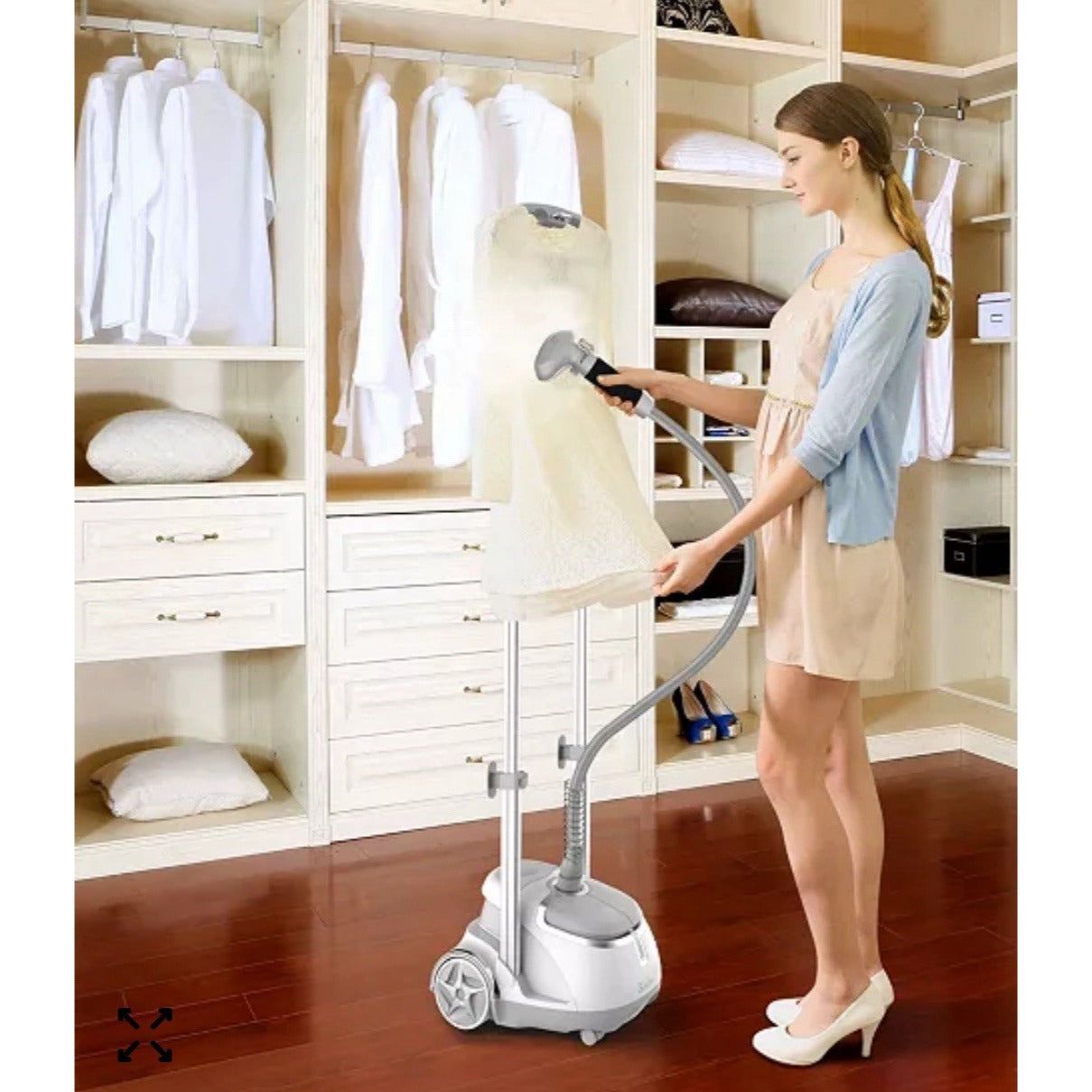 SALAV GS45-DJ Silver Garment Steamer Open Box – Professional Series