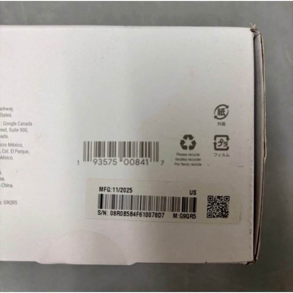 New Open Box Google Nest Cam (Battery) Weatherproof 10M Cable GA02278-US 33 Feet