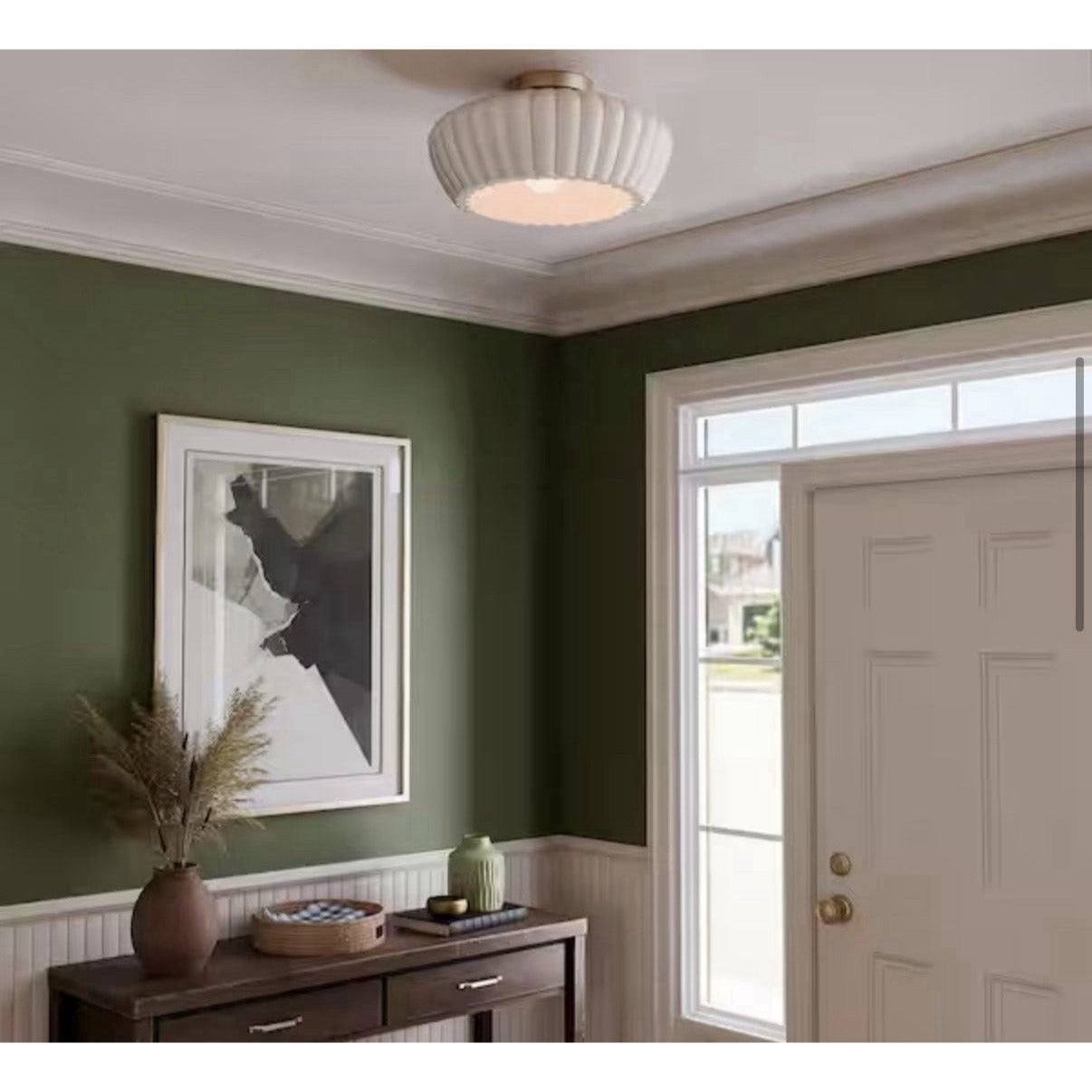 Globe Electric Dune 1-Light Brass Cream Resin Shade MISSING INSTRUCTION MANUAL