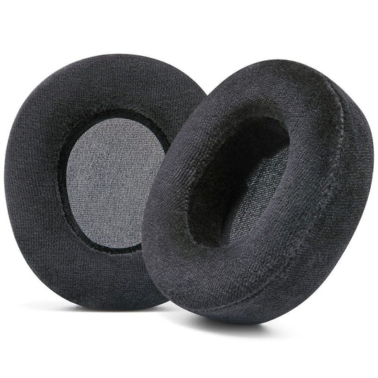 Nova Pro Wireless WC StealthZ black velour wireless headset replacement earpads with enhanced sound precision and extra thick cushioning for comfort