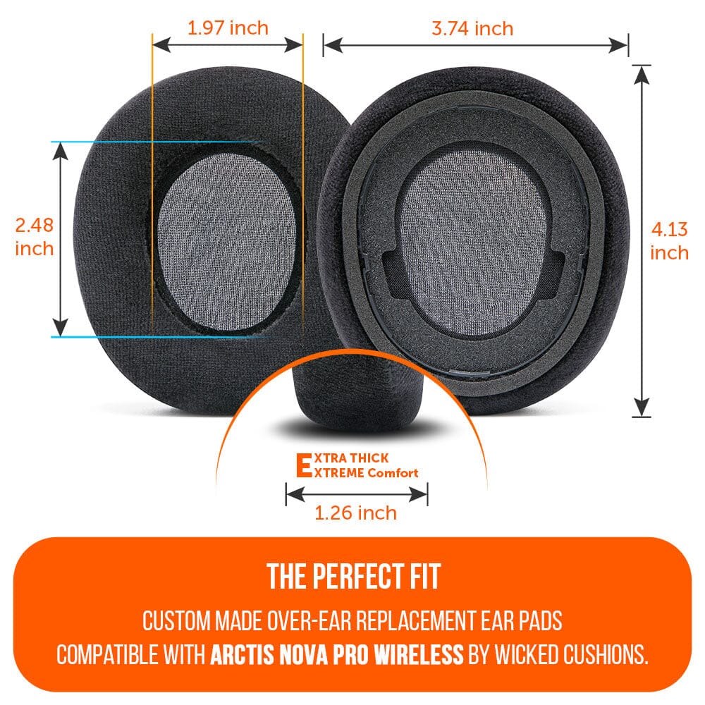 Nova Pro Wireless Earpads - WC StealthZ