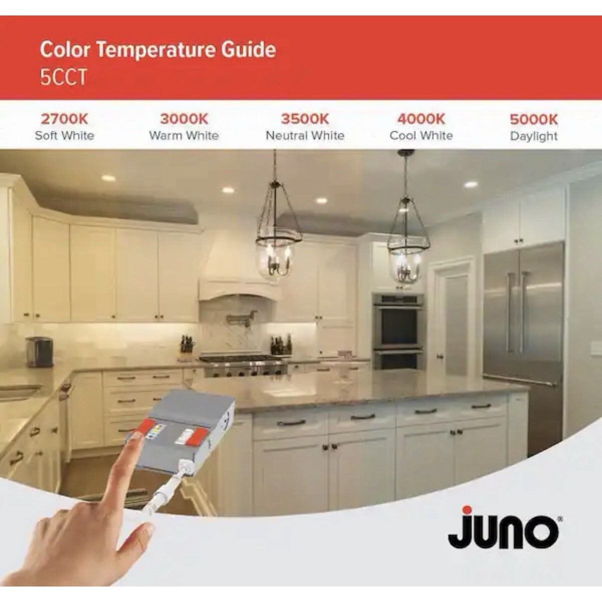 Juno Contractor Select WF 4 in. Adjustable Lumen & CCT Canless IC Rated Dimmable