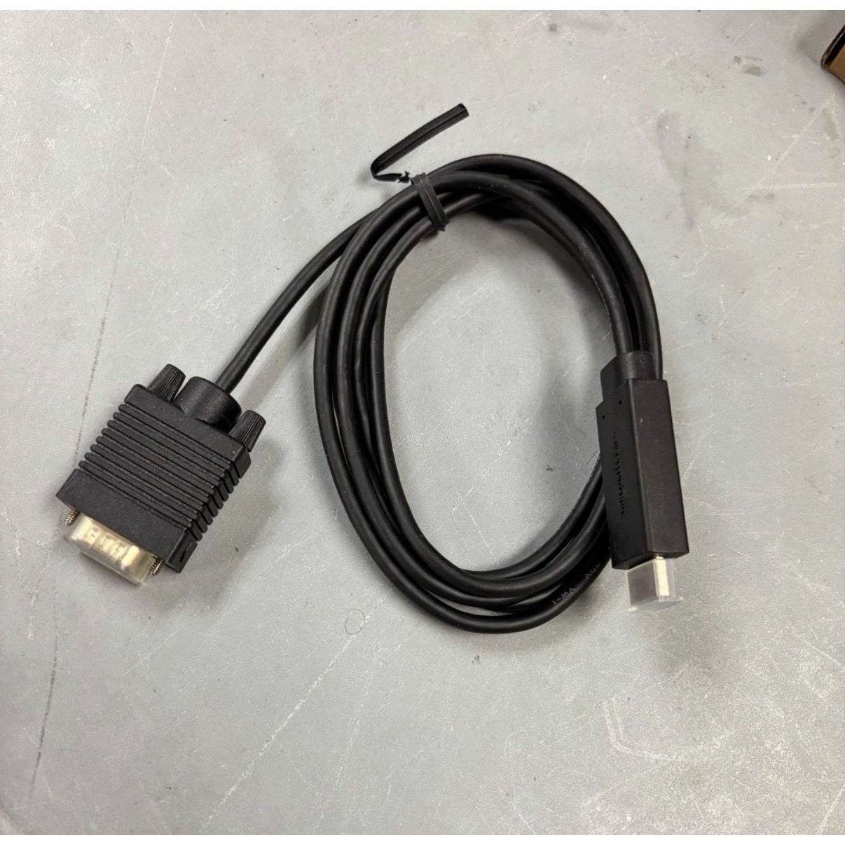 1080P HDMI to VGA Cable, 6ft Black, Perfect for Presentations and Displays