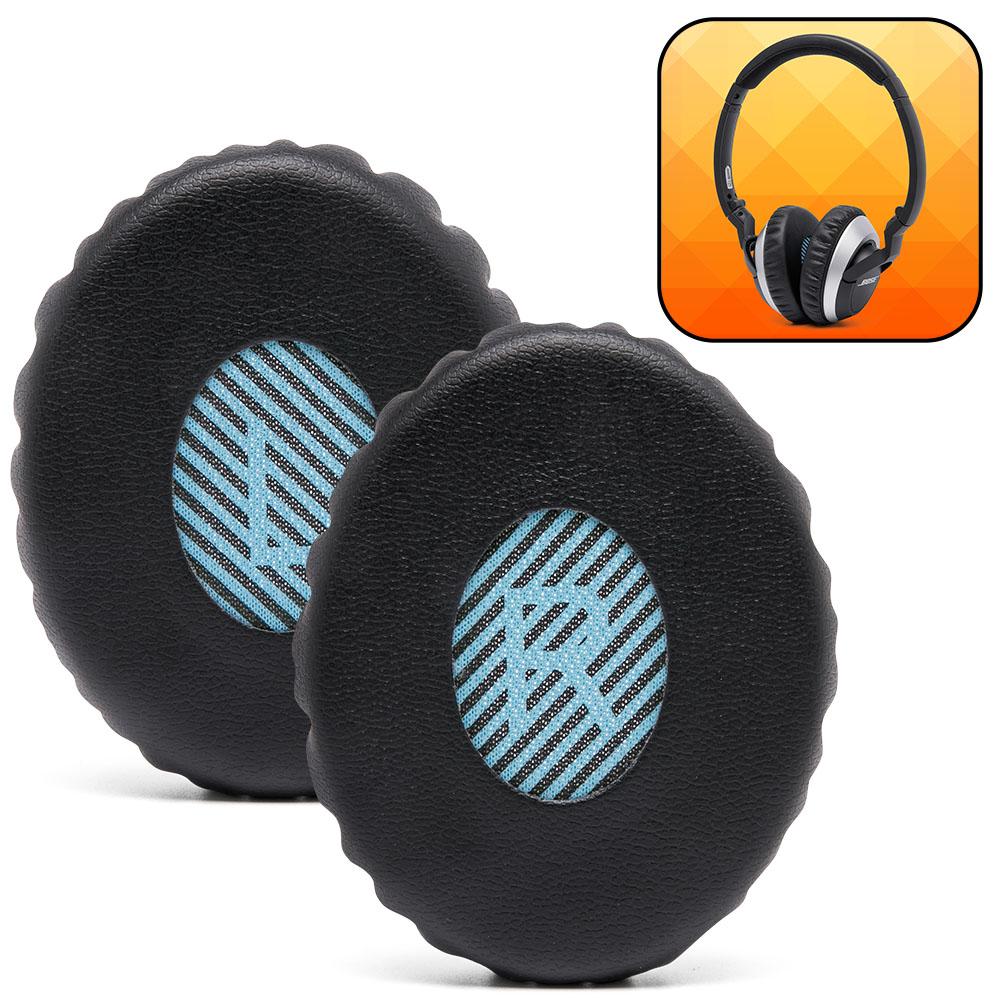 Replacement ear pads for Bose SoundLink and SoundTrue OE2 on-ear headphones with memory foam for enhanced comfort and sound.