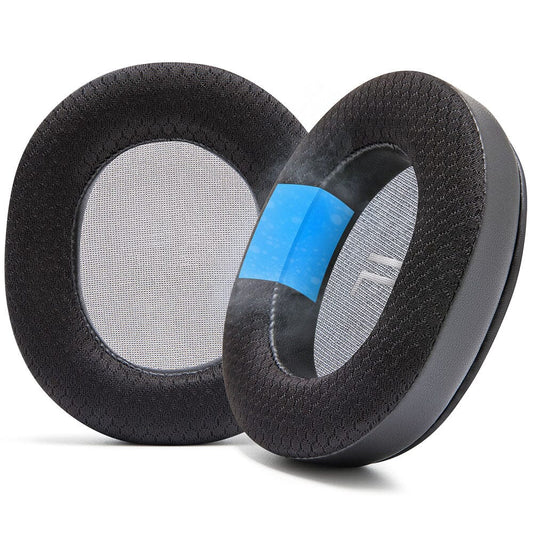 RIG 600 Pro compatible cooling gel earpads with breathable sports fabric and leather for enhanced comfort and sound isolation