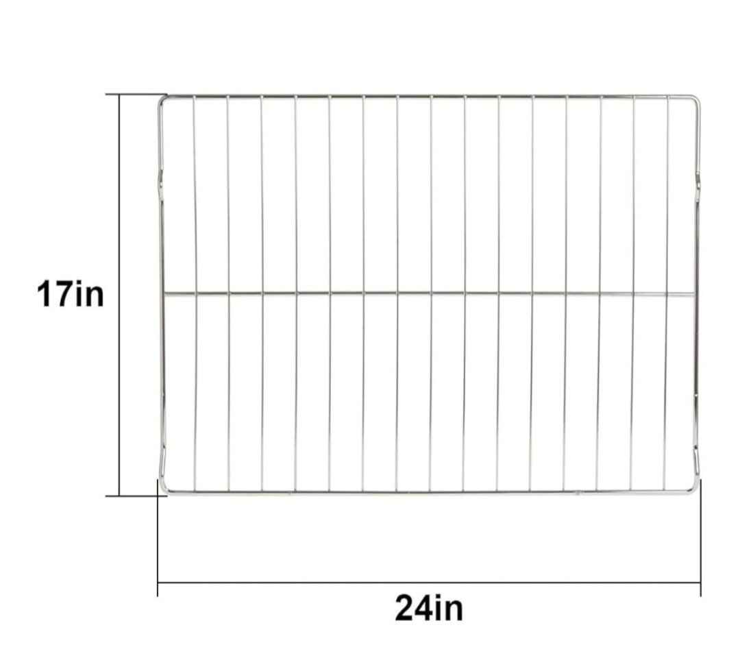 folosem "WB48T10063 Oven Rack for Range GE, General Electric,Hotpoint Oven AP4538468, PS2577619，24"" x 17"""