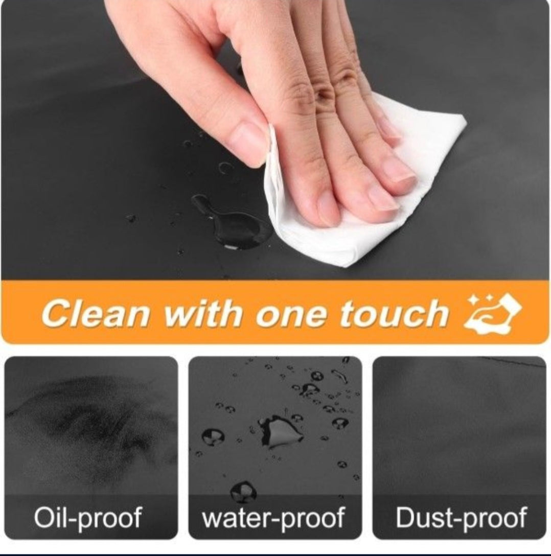 Brand New Gotega 4 Pack Waterproof Rubber Vinyl Apron Adjustable Dishwasher Apron - Apron for Women Men Heavy Duty Work Apron for Dishwashing Chemical