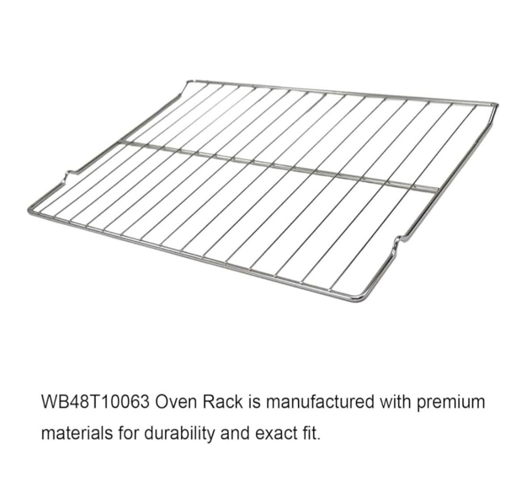 folosem "WB48T10063 Oven Rack for Range GE, General Electric,Hotpoint Oven AP4538468, PS2577619，24"" x 17"""