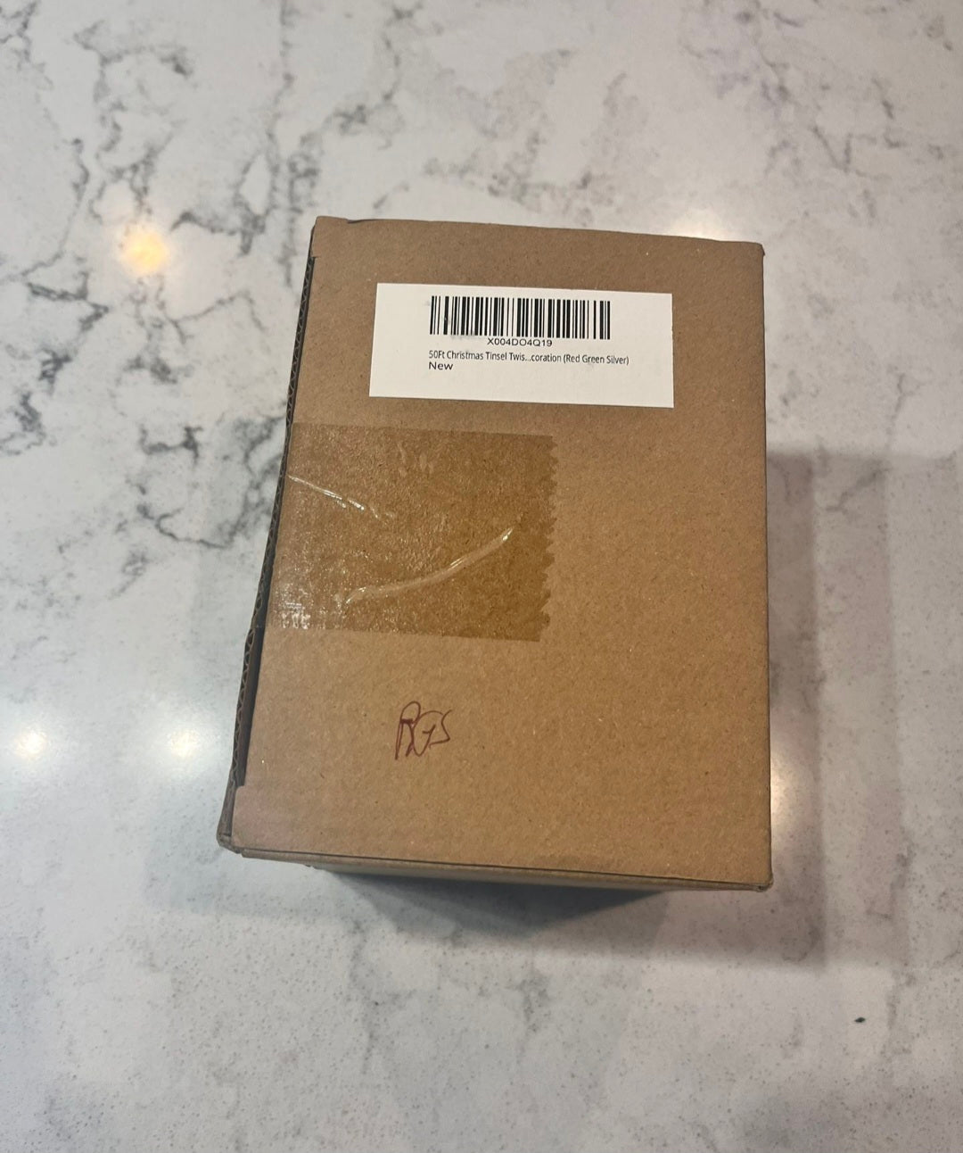 Adisher 50Ft Christmas Tinsel Twist Garland, Metallic Twist Garland Tree Decorations for Christmas Tree New Year Party Birthday Holiday Supplies Indoor and Outdoor Decoration (Red Green Silver)