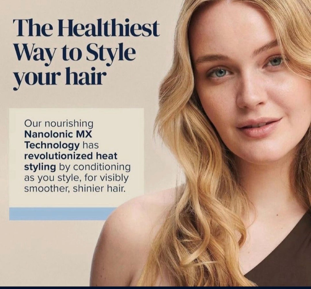 Bio lonic Long Barrel Styler, Curling Iron with Moisture Heat Technology