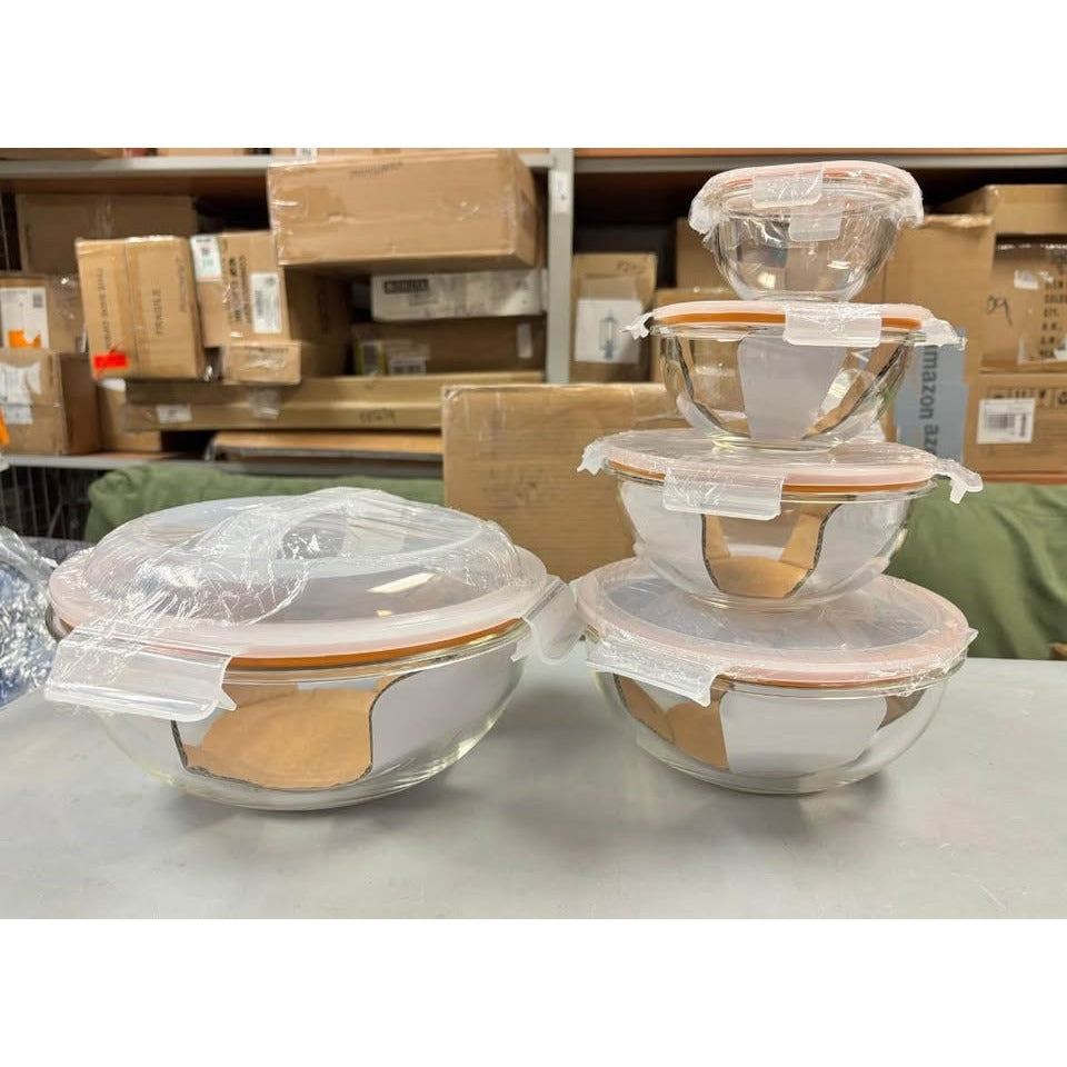 Sedona Kitchen 10-Piece Nesting Glass Bowl Set