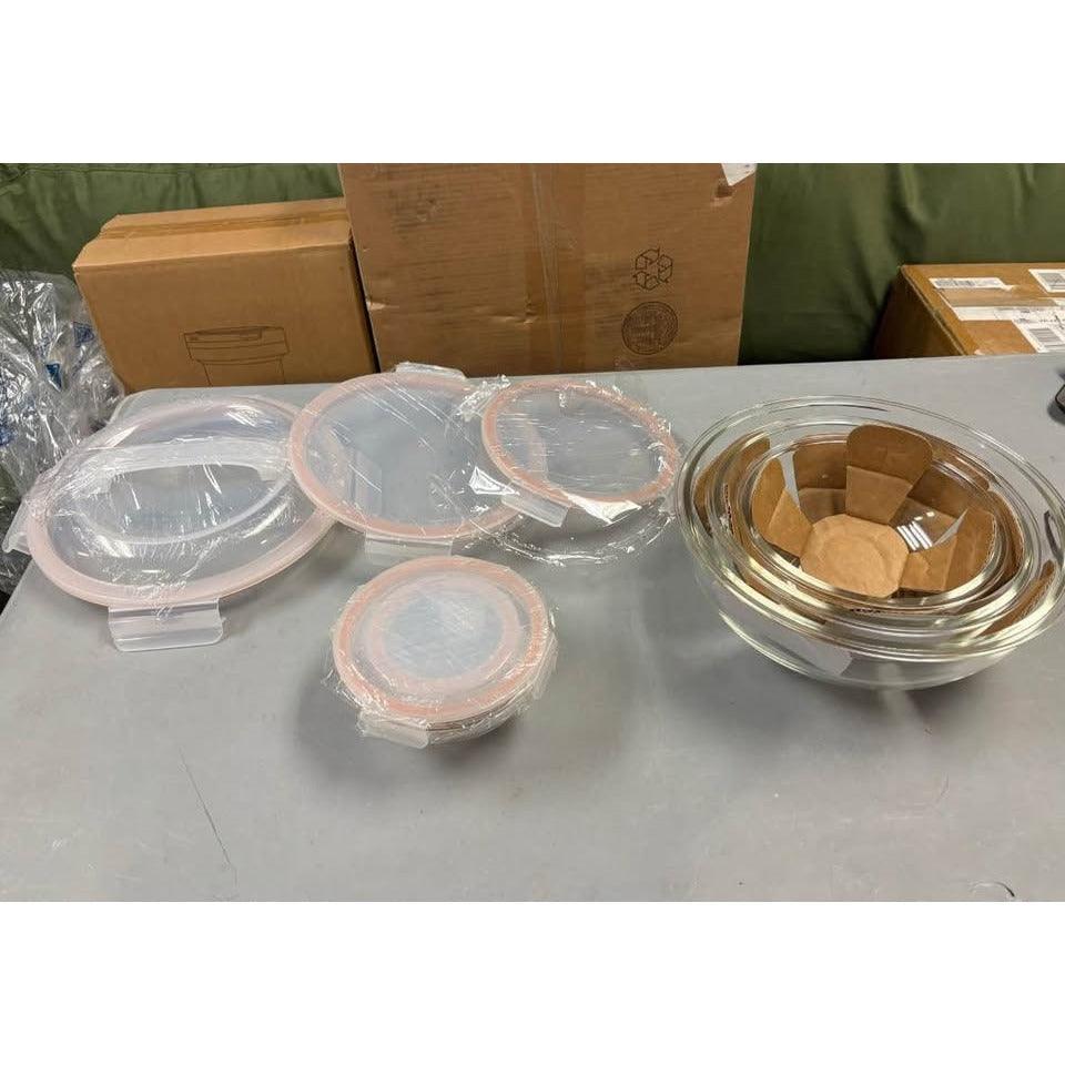 Sedona Kitchen 10-Piece Nesting Glass Bowl Set