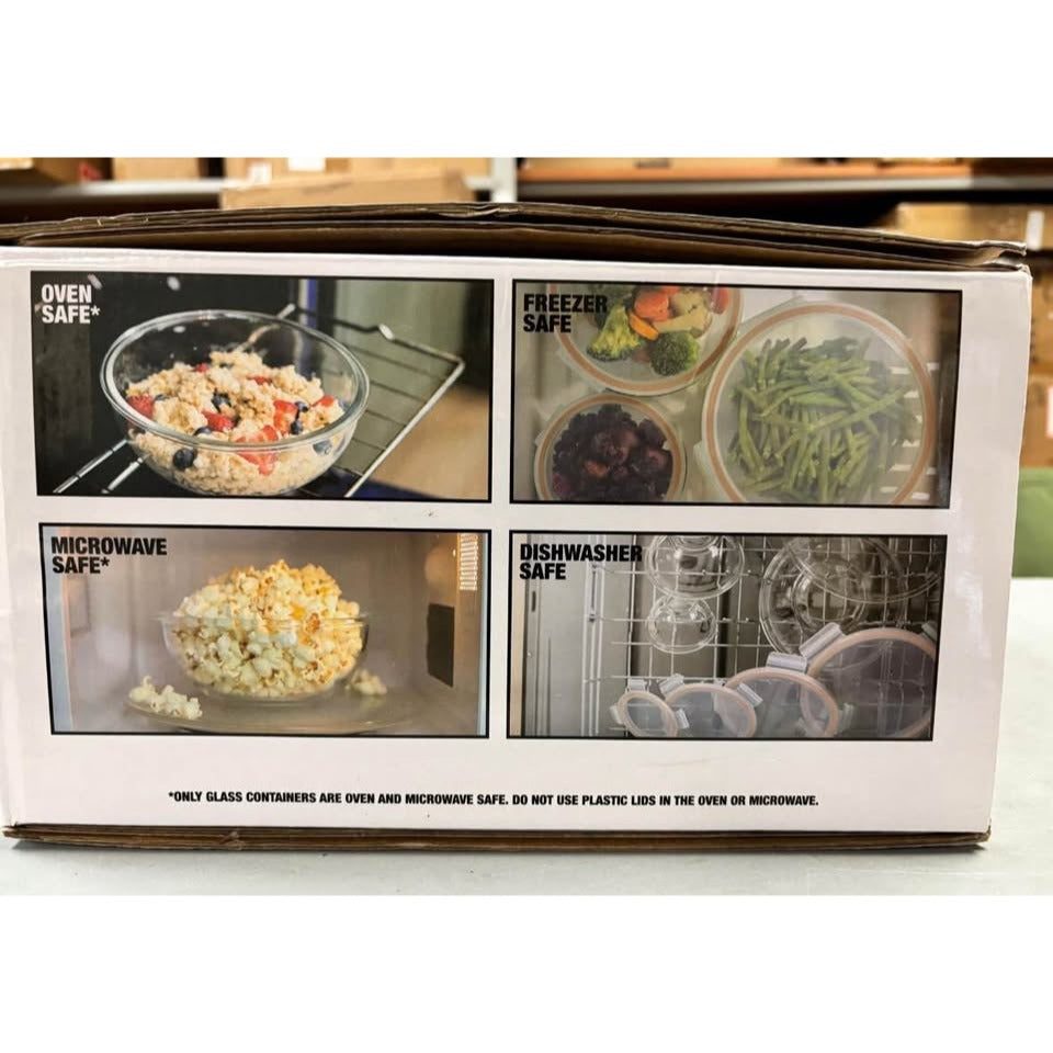 Sedona Kitchen 10-Piece Nesting Glass Bowl Set