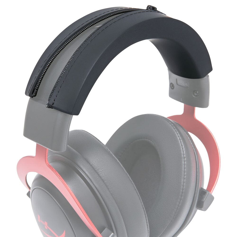 Silicone headband cover for HyperX Cloud headphones providing durable protection and a precision fit