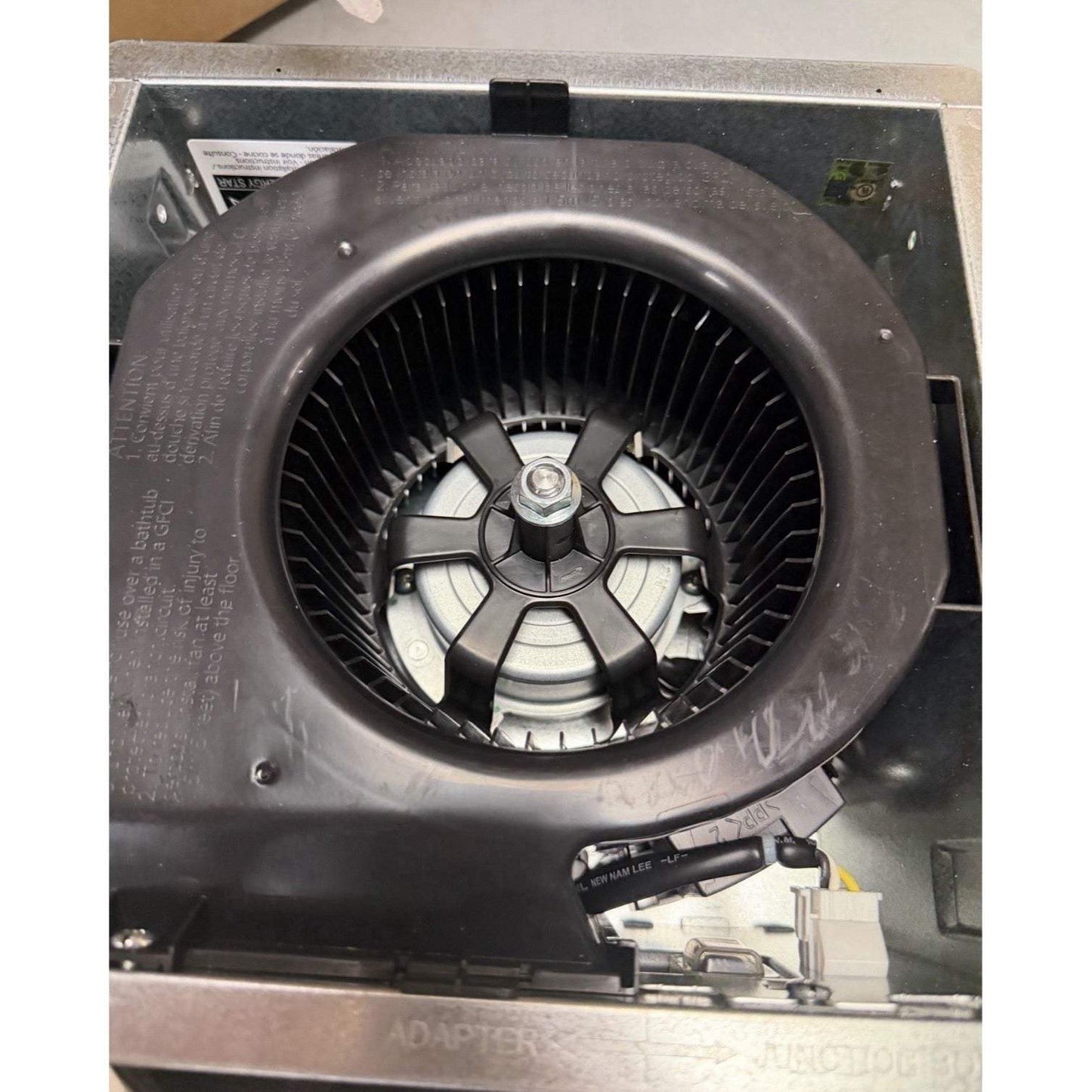 Panasonic Whisper Mighty Pick-A-Flow 70-90 CFM Bathroom Exhaust Fan RG-M79A (OB)