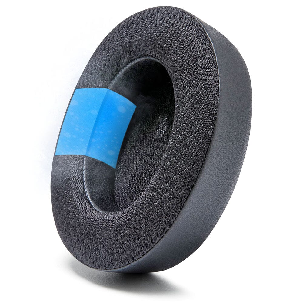 Turtle Beach Stealth Pro replacement earpad with WC FreeZe cooling gel and breathable sports fabric for superior comfort and sound quality