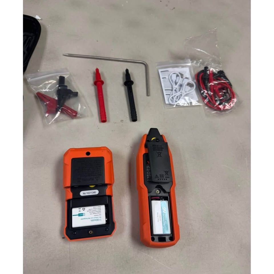 VEVOR Subterranean Wire Tracker, Up to 3 FT Detection Depth, Voltage Range 12-600V, Circuit and Line