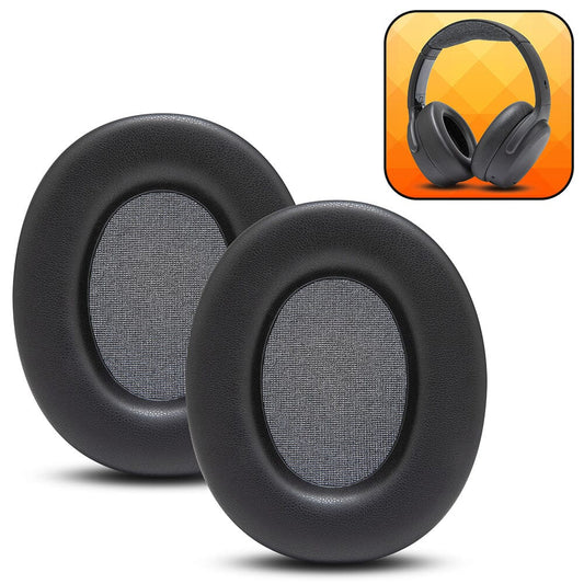 Replacement ear pads for Skullcandy Crusher ANC 2 headphones with premium PU leather and memory foam for enhanced comfort and sound quality.