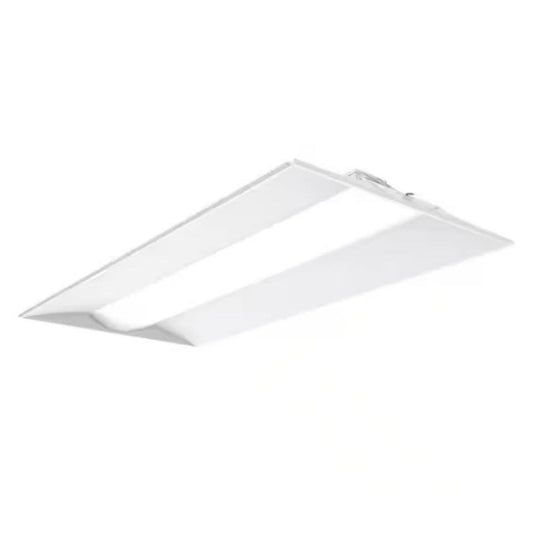 Contractor Select STAKS2 white integrated LED troffer light for commercial ceilings