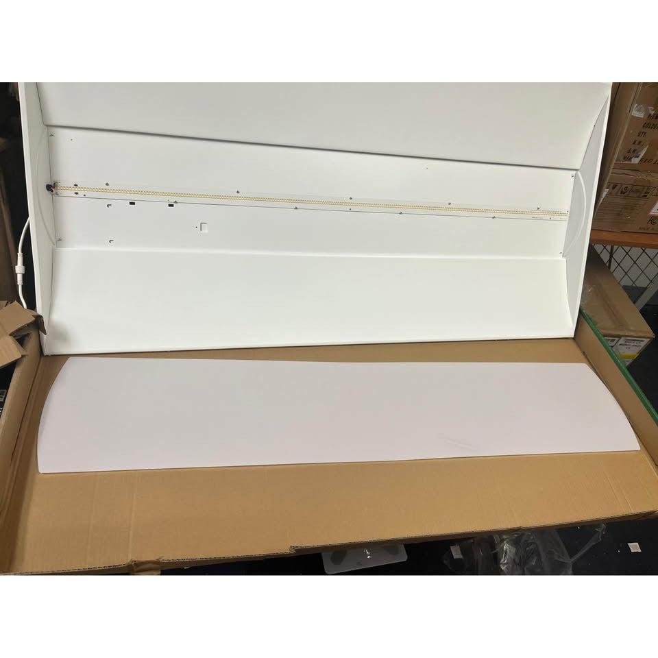 Contractor Select STAKS2 ft. x 4 ft. 4000/5000/6000Lumens White Integrated LED Troffer