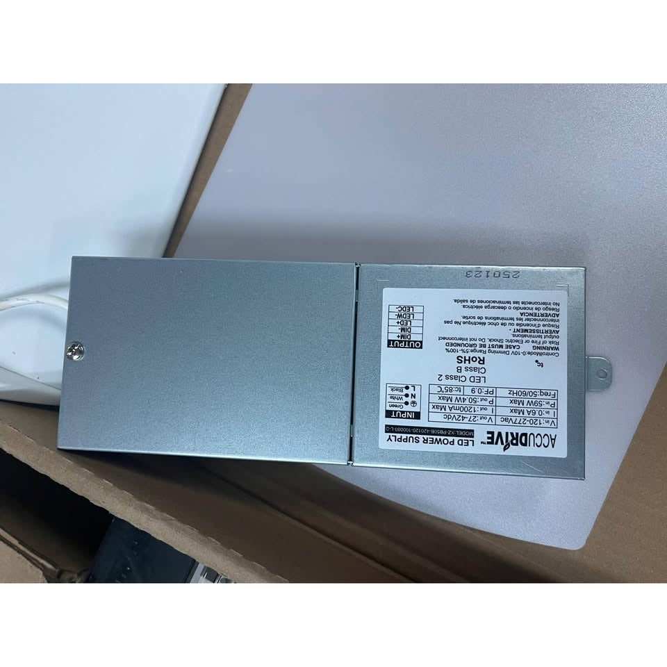 Contractor Select STAKS2 ft. x 4 ft. 4000/5000/6000Lumens White Integrated LED Troffer